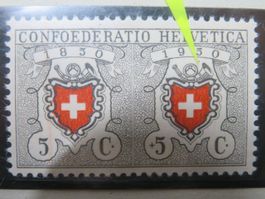 Abart Pro Patria B 46** kleiner Punkt unter 5 von 1950