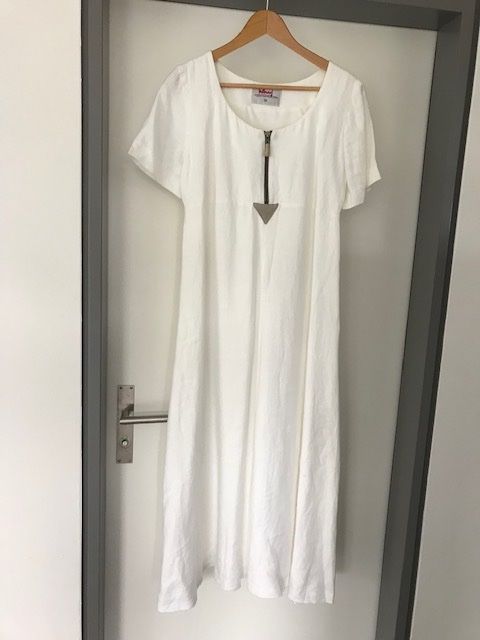 Vestiti: Leinenkleid in weiss – Usato da Flurlingen venduto da Tobia04