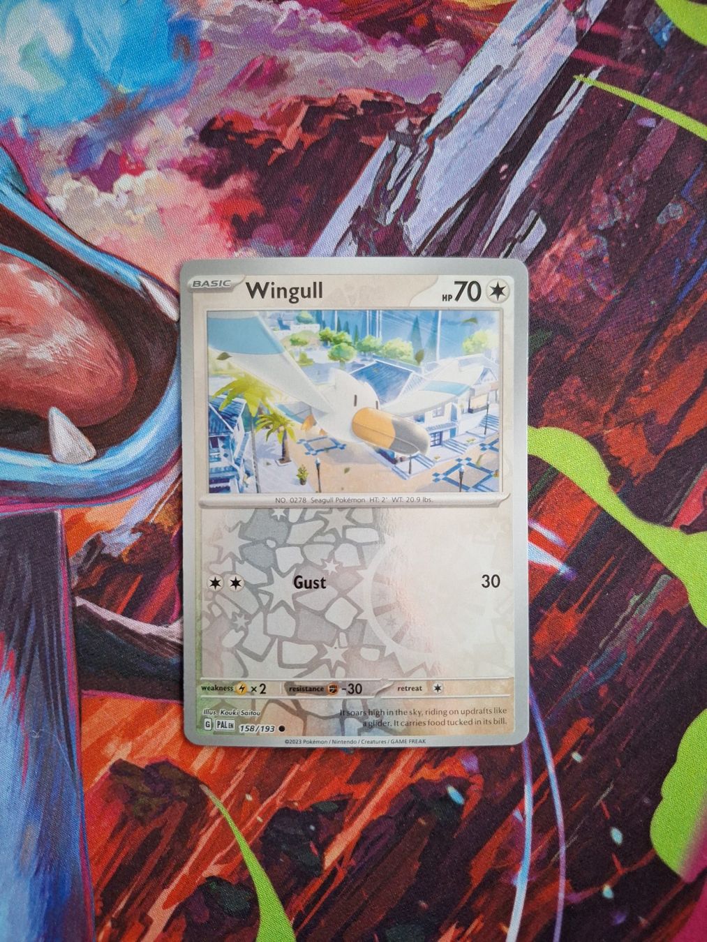 Pokémon Carte collezionabili: Wingull - Reverse Holo - Pokemon Paldea Evolved – Usato da Altstätten SG venduto da GGsGameshop