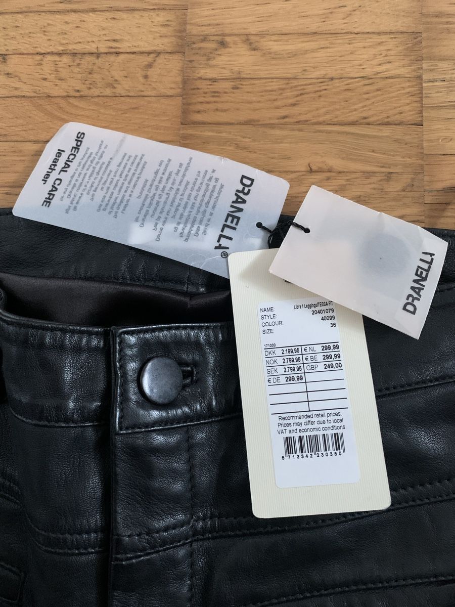 Pantaloni: Echtleder hose neue – Nuovo (secondo la descrizione) da Zürich venduto da Nikuska32 3