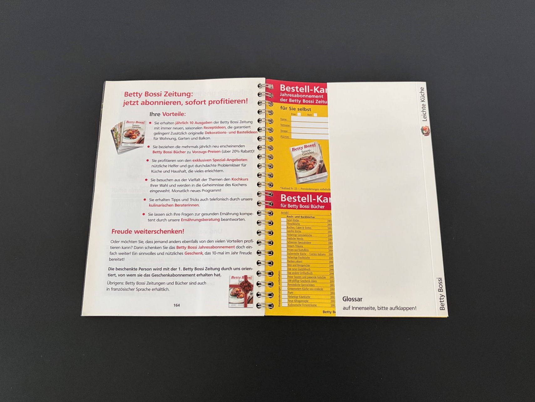 Libri: Betty Bossi: Leichte Küche – Nuovo (secondo la descrizione) da Birr venduto da Jamonline 5