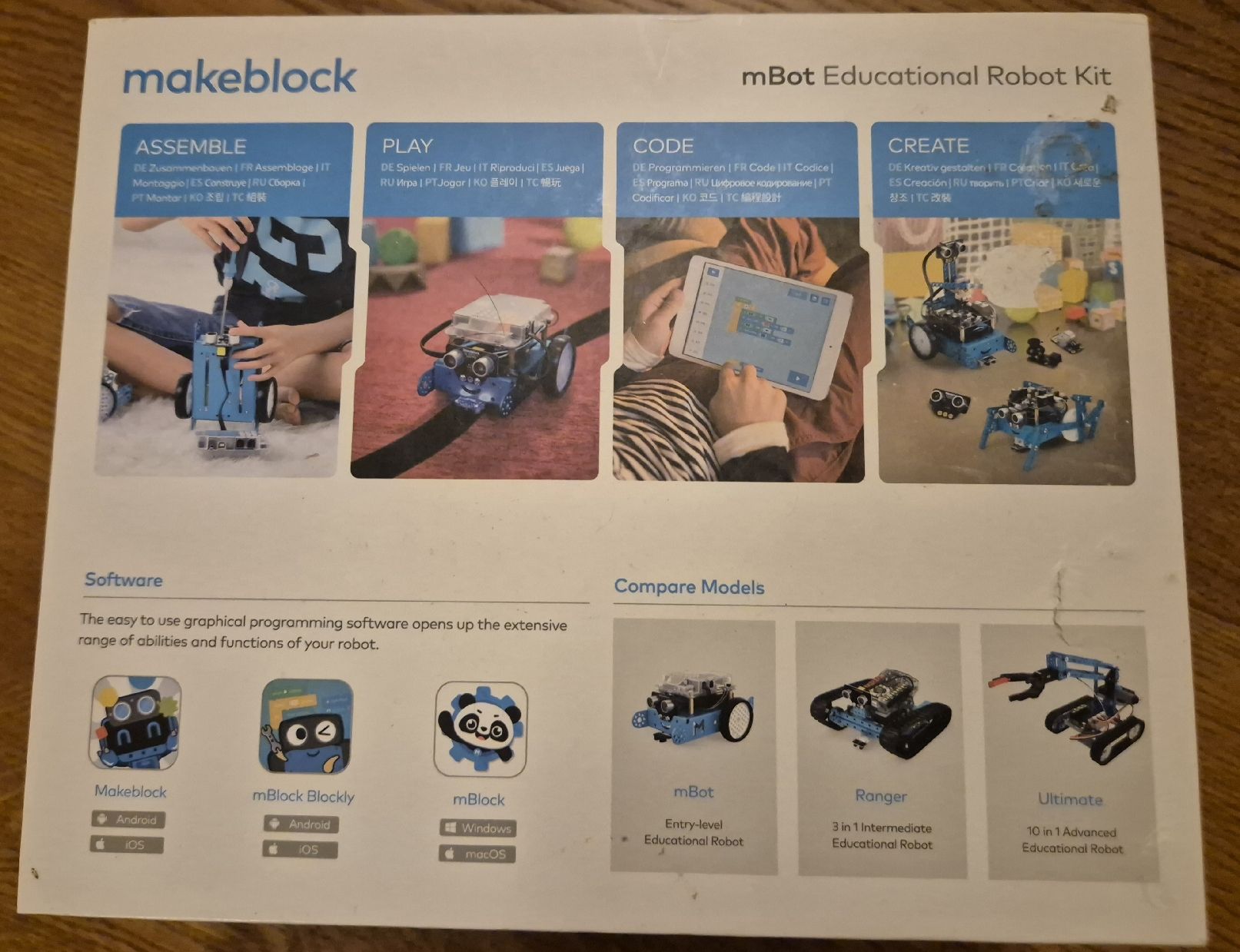 Jouets: Makeblock mBot Educational Robot kit, Block programming – D'occasion à Rudolfstetten par gobugi0 5