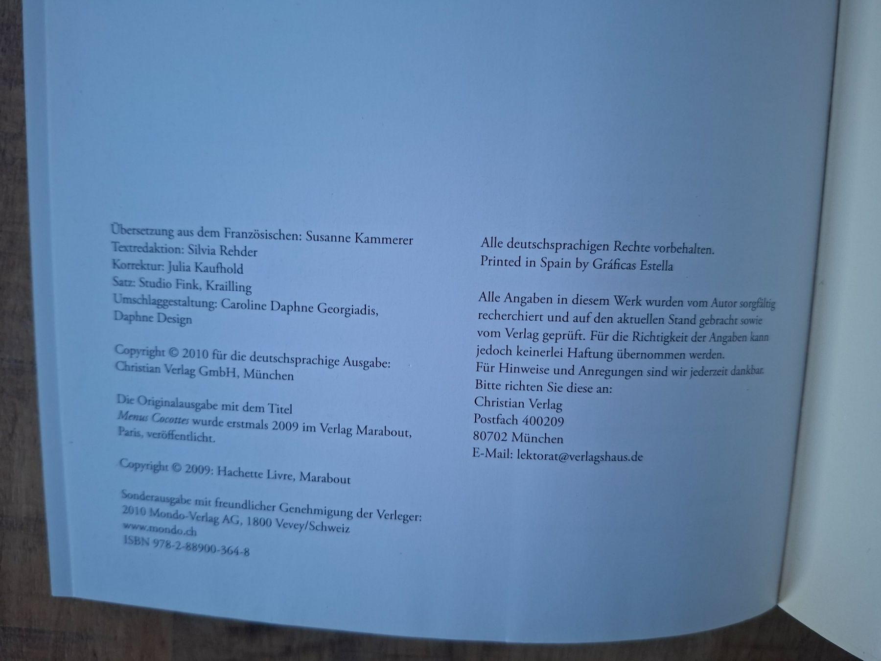 Libri: José Maréchal; Kochbuch "Mini Cocottes" 100 Rezepte – Usato da Boniswil venduto da Totomat-Lady2 5