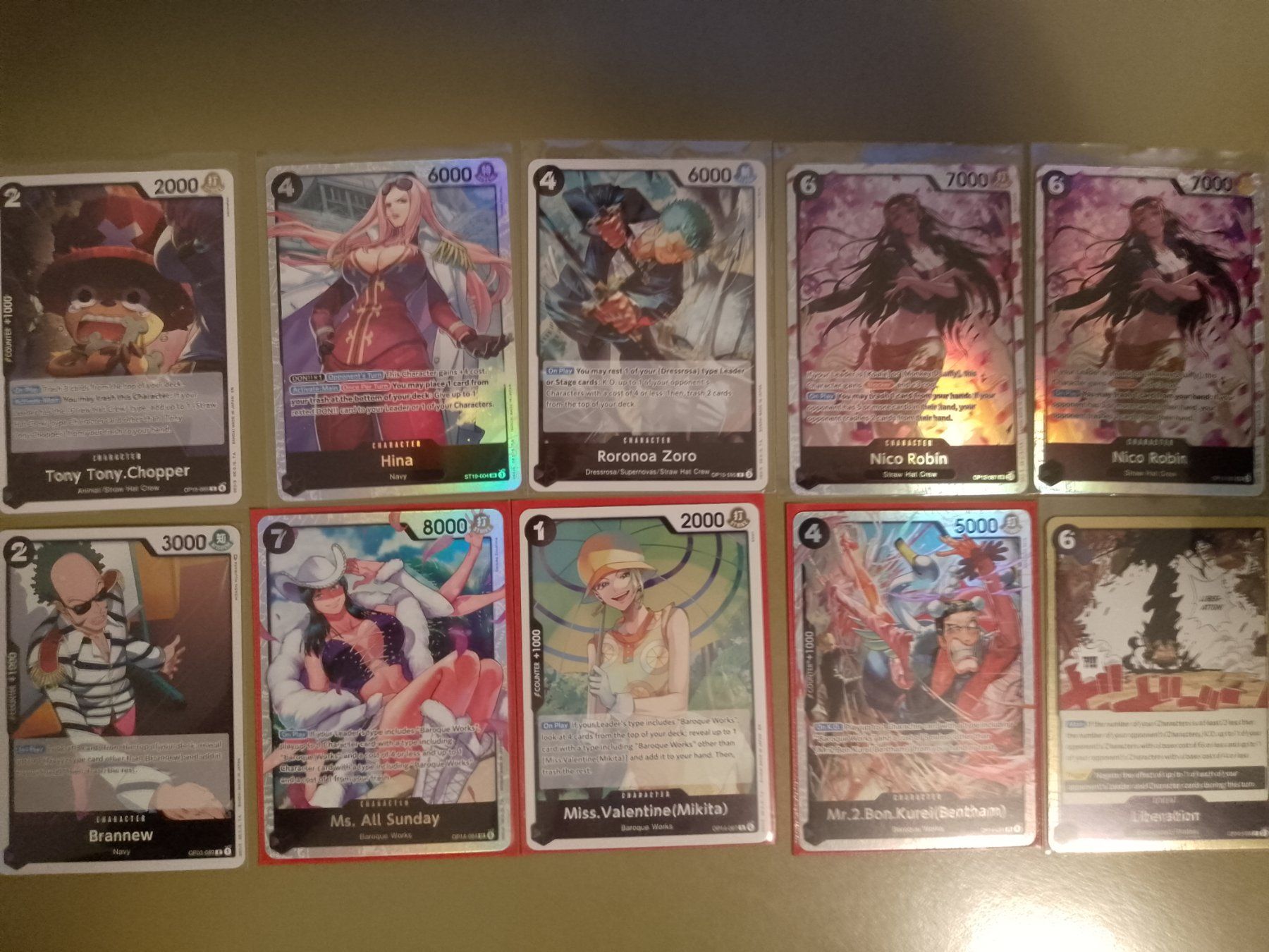 Bandai Sammelbilder & Trading cards: One Piece Black LOT – Neu (gemäss Beschreibung) aus Jona von Stack