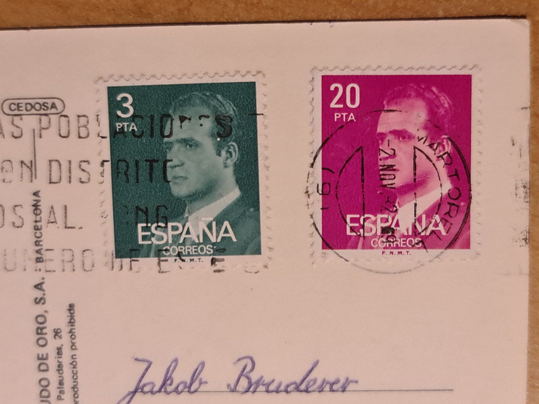 Cartoline postali: Ansichtskarte Montserrat Spanien – Usato da Dintikon venduto da Vexi 1