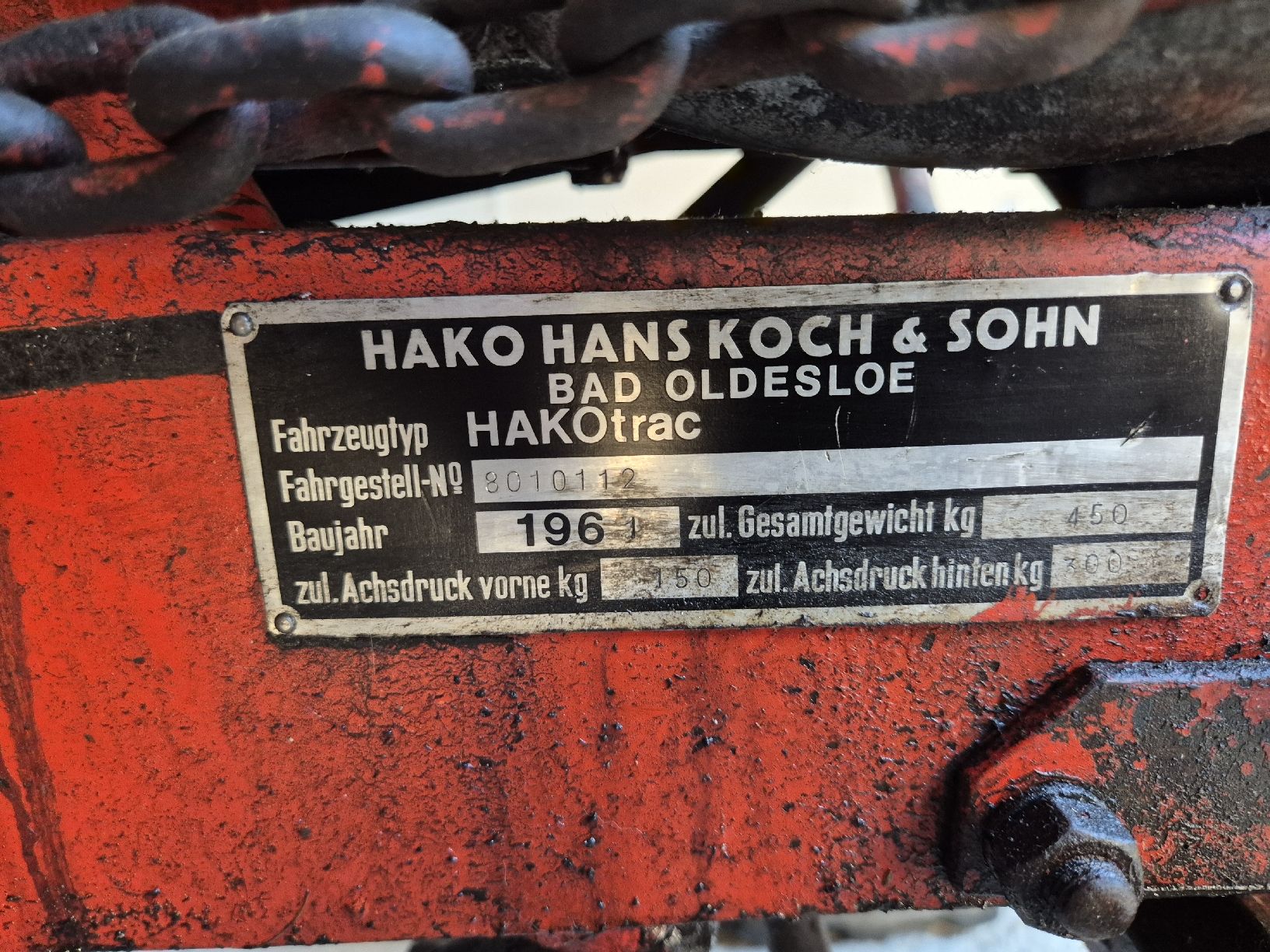 Hako Trattori: HAKO TRAKTOR – Usato da Menziken venduto da JosefK03 4