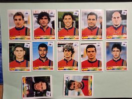 panini wm 98 france,  seltene spanier
