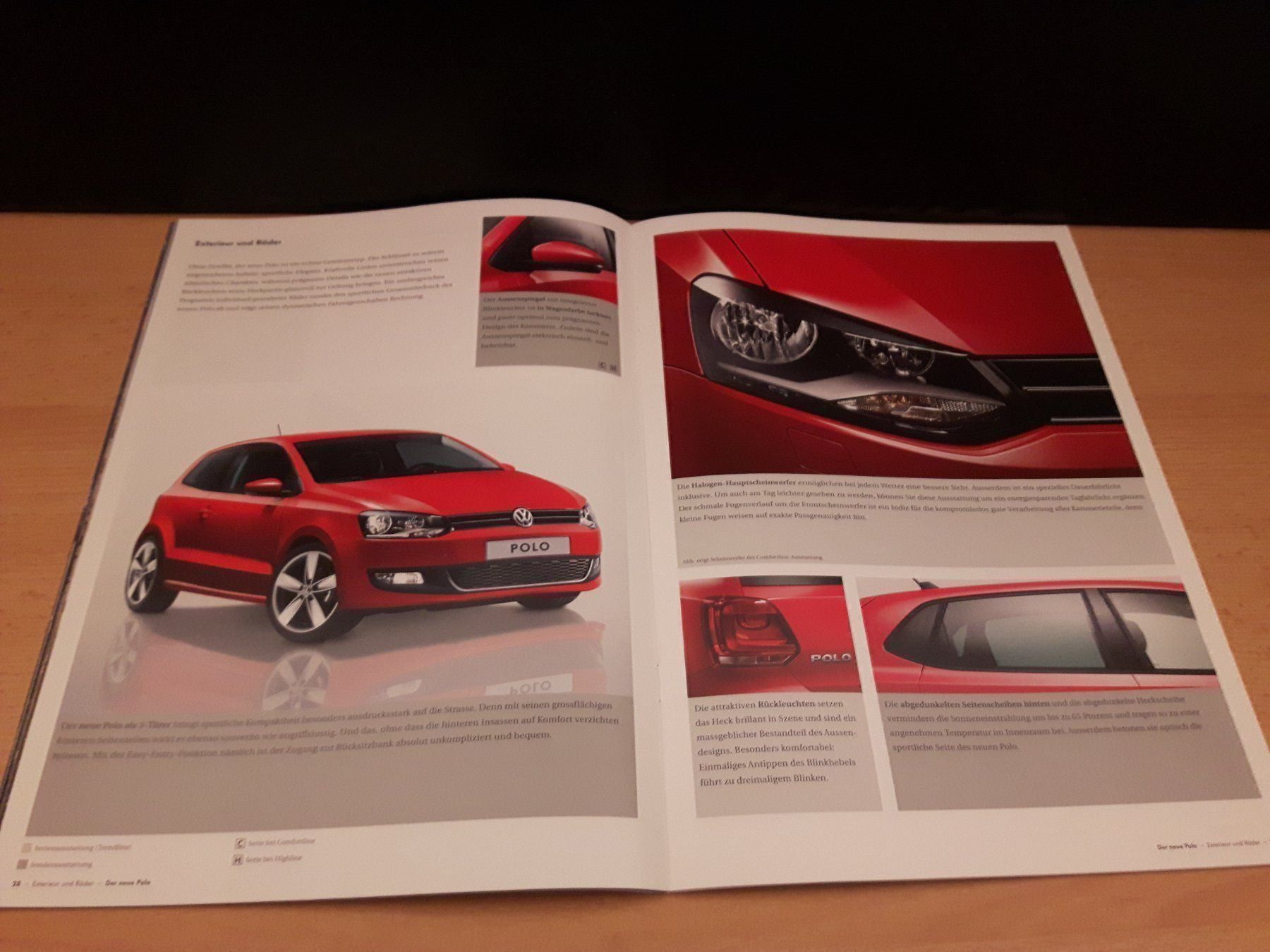 VW Dokumente: Volkswagen Polo Prospekt/Katalog – Gebraucht aus Boswil von MAF_952 2