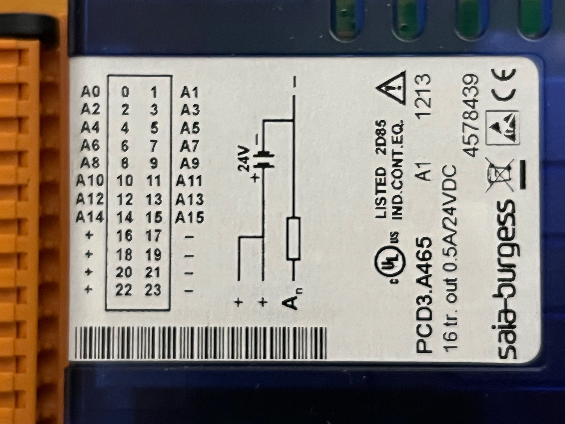 Sistema di controllo: 3 Stück Digital E/A-Module PCD3 16 Kanal – Nuovo e nell'imballaggio originale da Kaltbach venduto da tweka56 3