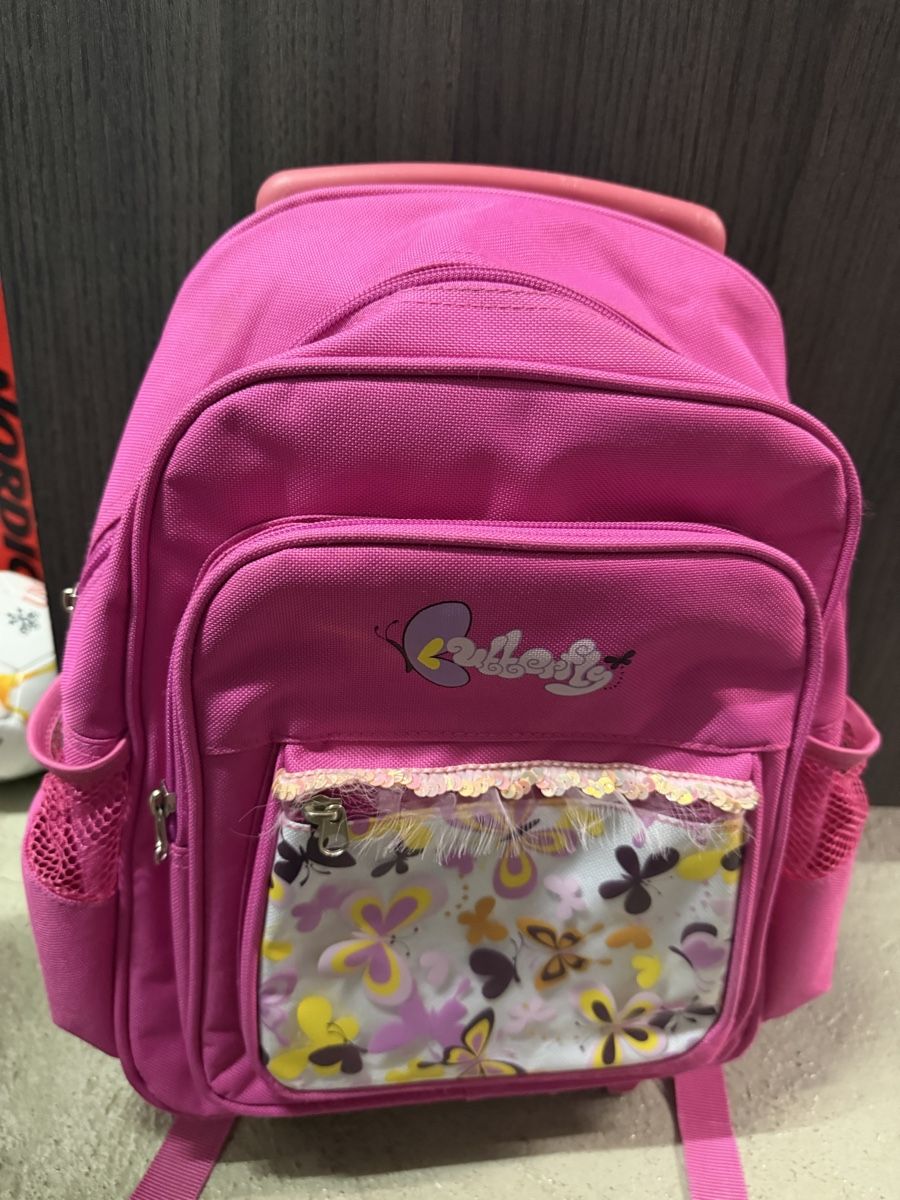 Valigie & Borse: Rosa Trolley Rucksack für Mädchen – Usato da Feldbrunnen venduto da cleo09