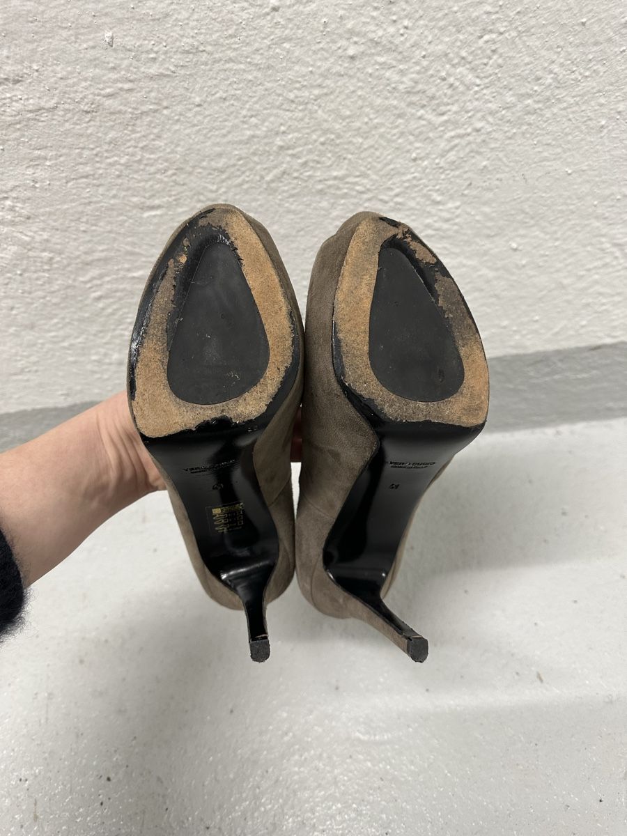 Bongénie Grieder Scarpe da donna: Peeptoe Pumps Gr.41 – Usato da Uster venduto da staernli4 3