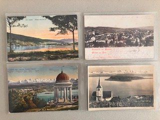 Cartoline postali: Ab 1900: Lot Karten BIEL/ BIELERSEE – Usato da Rubigen venduto da Menthe