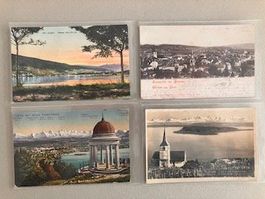 Ab 1900: Lot Karten BIEL/ BIELERSEE