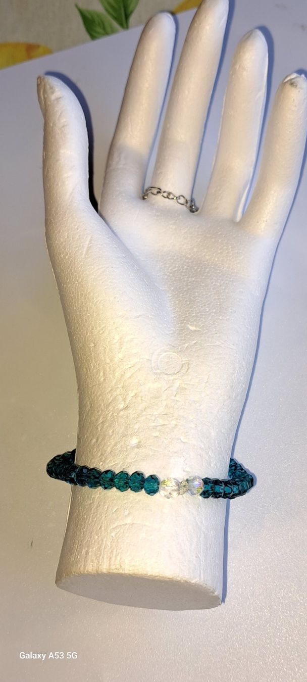 Bracciali & Braccialetti: Sklavenarmband mit Kristall Perlen – Nuovo (secondo la descrizione) da Plagne venduto da Reticulum01 8