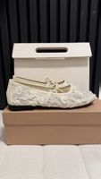 Ballerinas weiss Spitze neu Gr. 38/39