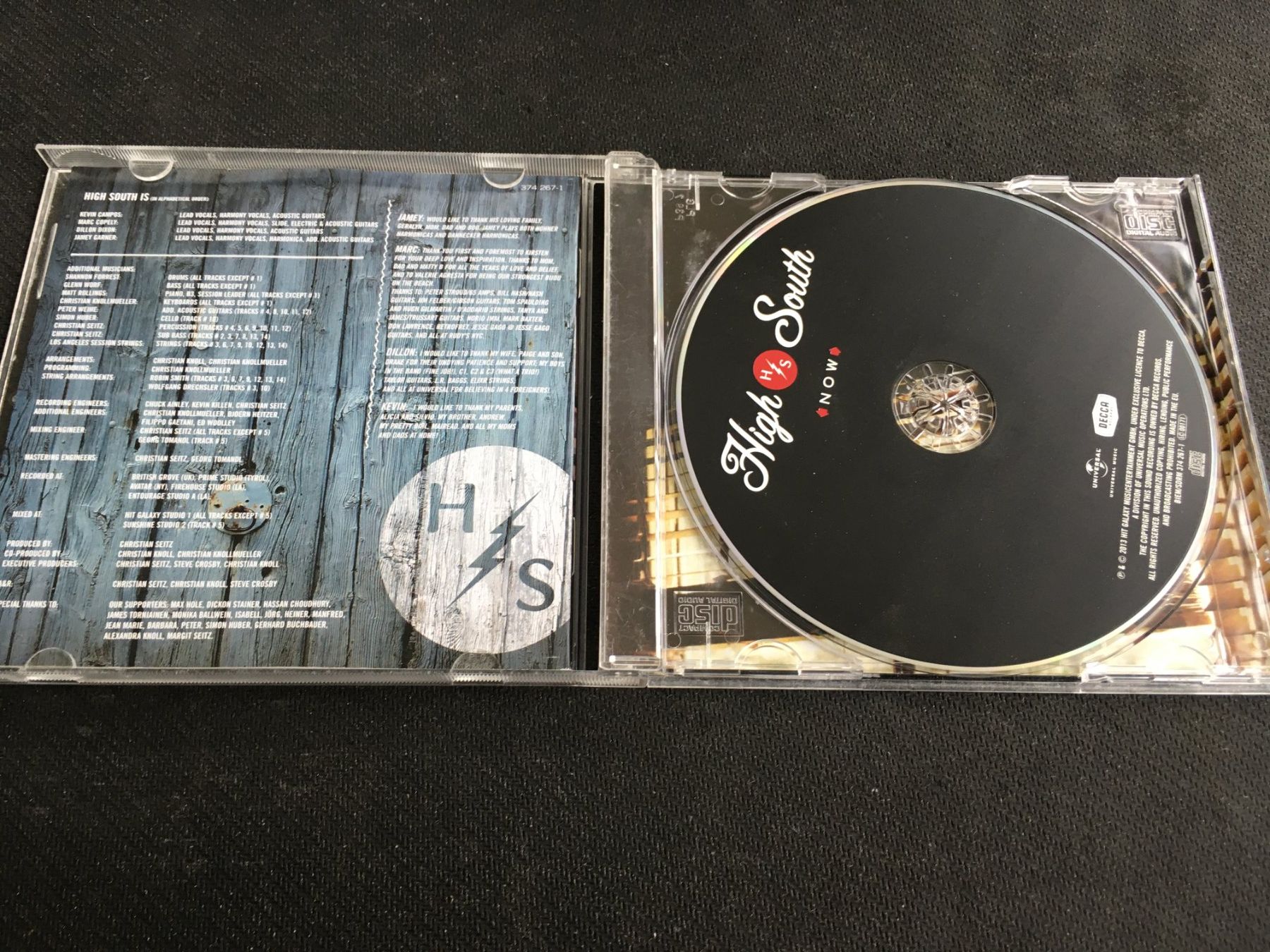CDs: High South - Now -CD- – Gebraucht aus St.Gallen von MedienJoe 1