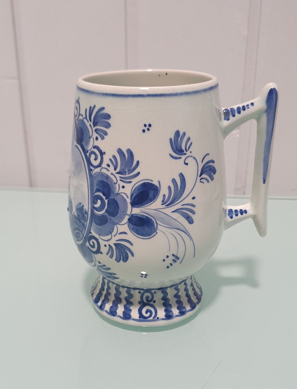 Tutte le decorazioni: Chope bleue delft Hollande – Usato da Lausanne venduto da Xenita 2