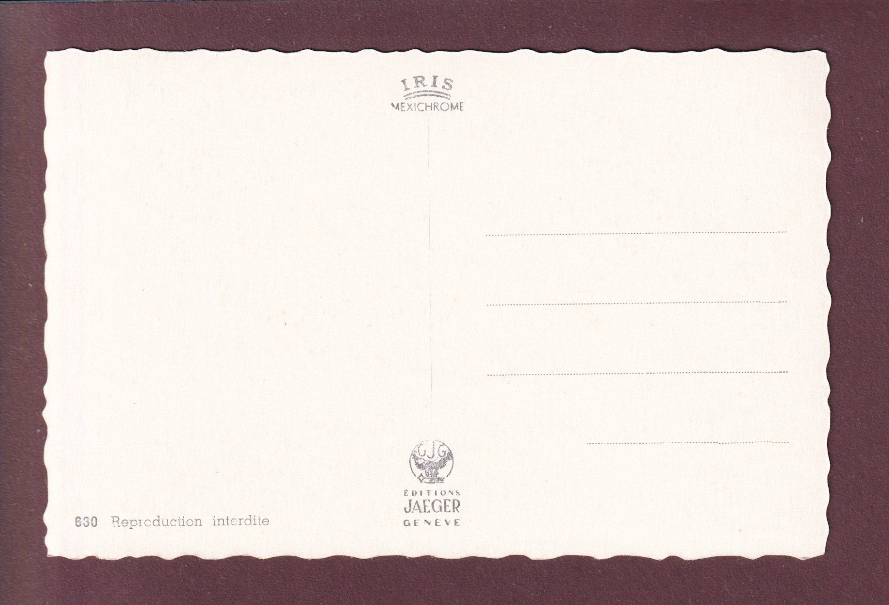 Cartoline postali: LAUSANNE - Ouchy - 4 images – Usato da Pully venduto da nicecards 1