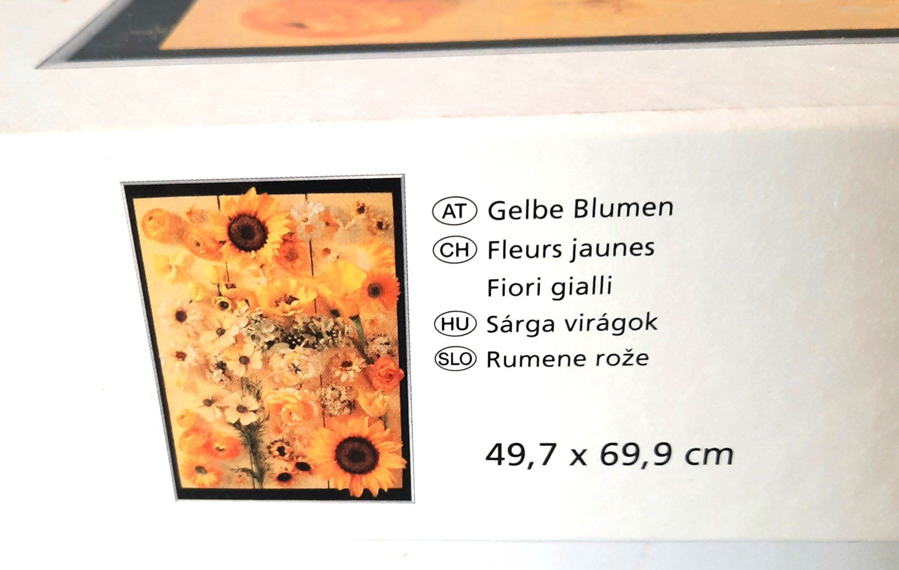 Puzzles: schönes 1000er Puzzle, gelbe Blumen – Gebraucht aus Stettlen von wewe54 2