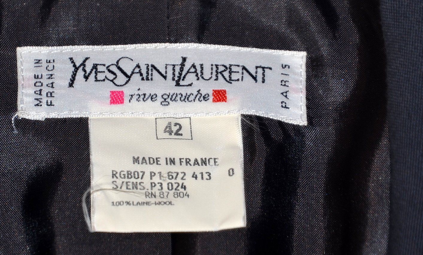 Saint Laurent Giacche: Yves Saint Laurent Blazer / veste  .42 – Usato da Collonges venduto da arashee 2