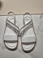 Sandalen Graceland weiss mit Steinen