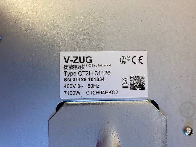 Cucine: Kochfeld V-Zug – Usato da Klosters venduto da Mutsch72 2