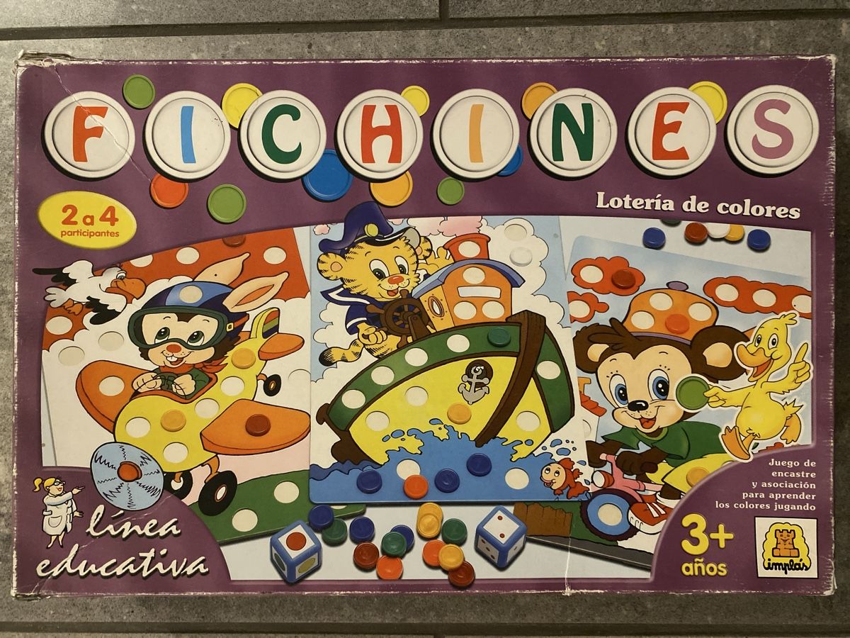 Spiele: FICHINES Lernspiel, ab 3+ Jahre – Gebraucht aus Niederbüren von funkel06 2