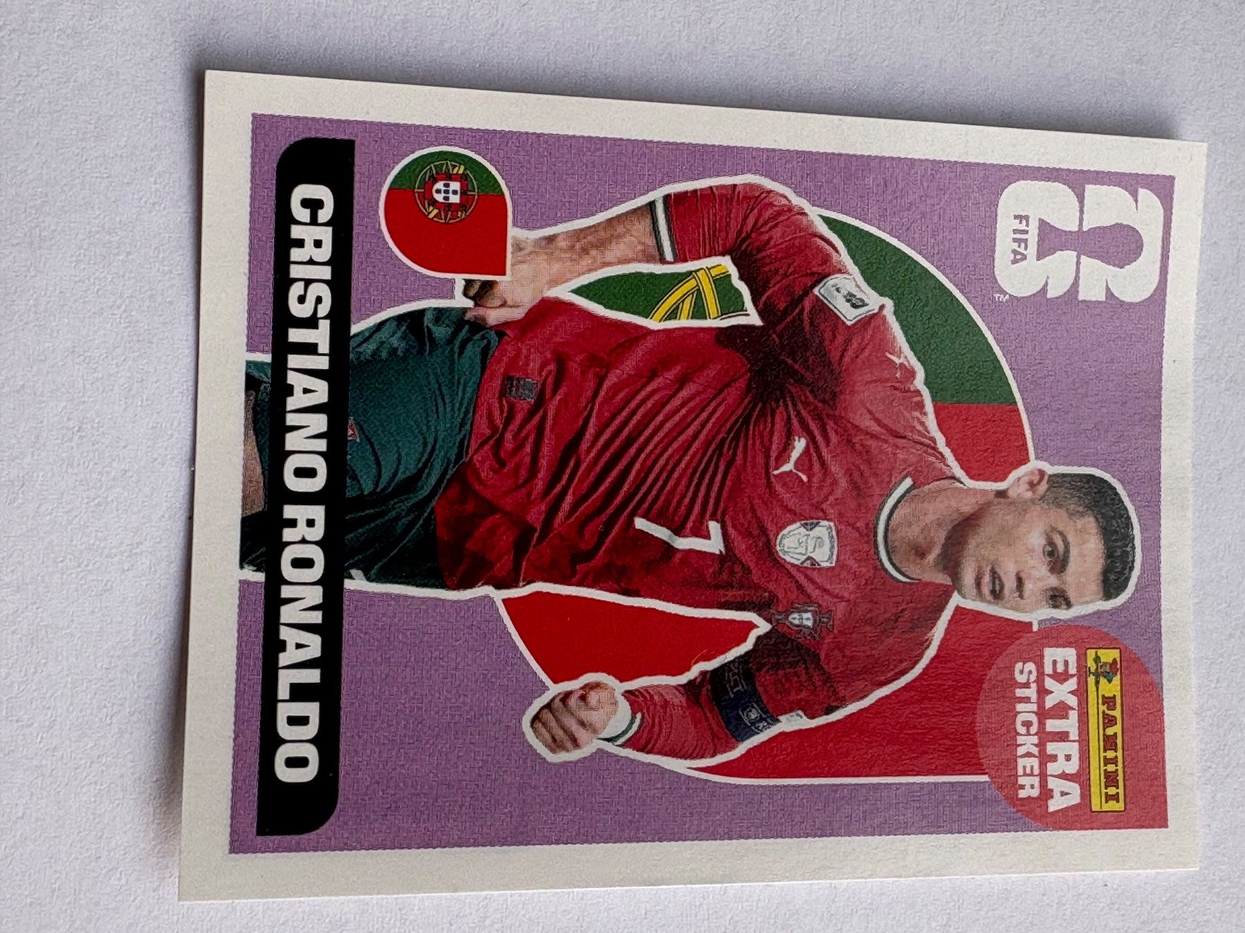 Panini Carte collezionabili: Extra Sticker WM 26 Cristano Ronaldo lila – Nuovo (secondo la descrizione) da Zürich venduto da mar_87qk 4