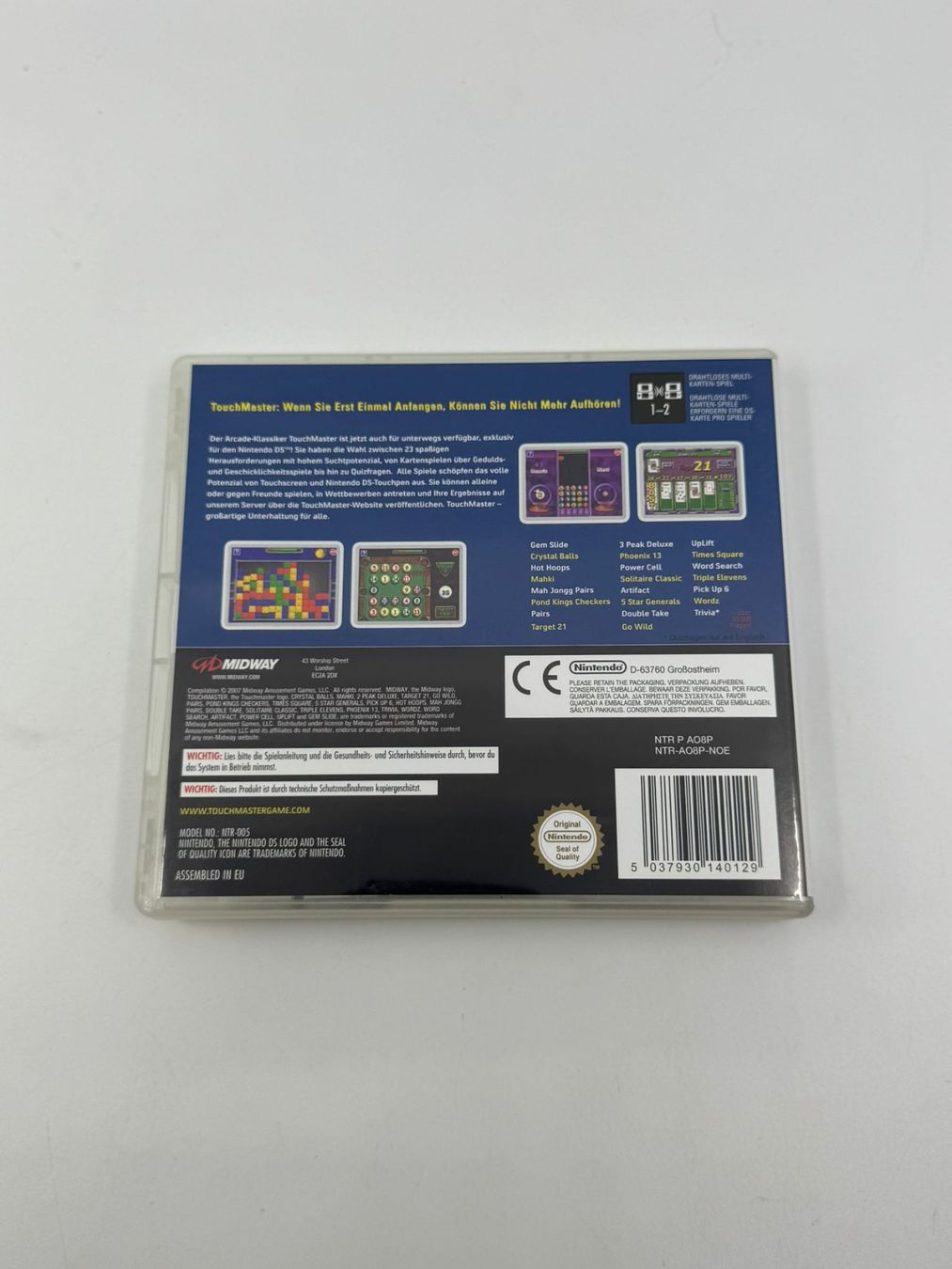Giochi: Touchmaster (Nintendo DS) – Usato da Herisau venduto da Seyashop1 2