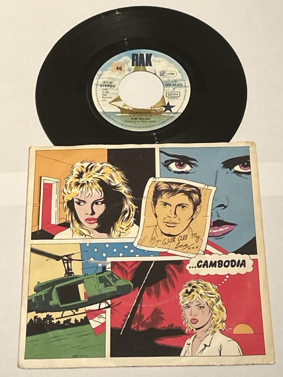 Schallplatten: Kim Wilde. 1981. Cambodia – Gebraucht aus Faulensee von Mizuno06