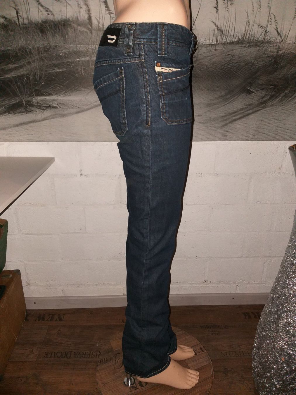 Diesel Jeans: DIESEL "KEATE" Jeans taille / Grosse W28 L34 – Usato da Cossonay-ville venduto da Super-Price-Quality 2