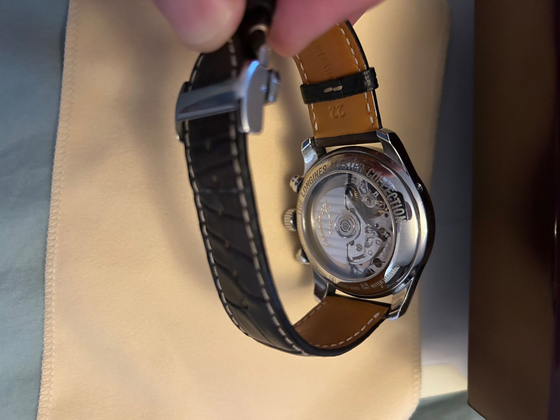 Longines Orologi: Longines Master Collection Chronograph 44mm – Usato da Plons venduto da Schigg_Mels 1