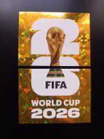 Sticker Coupe du Monde FIFA 2026 panini FWC 1 et FWC 2
