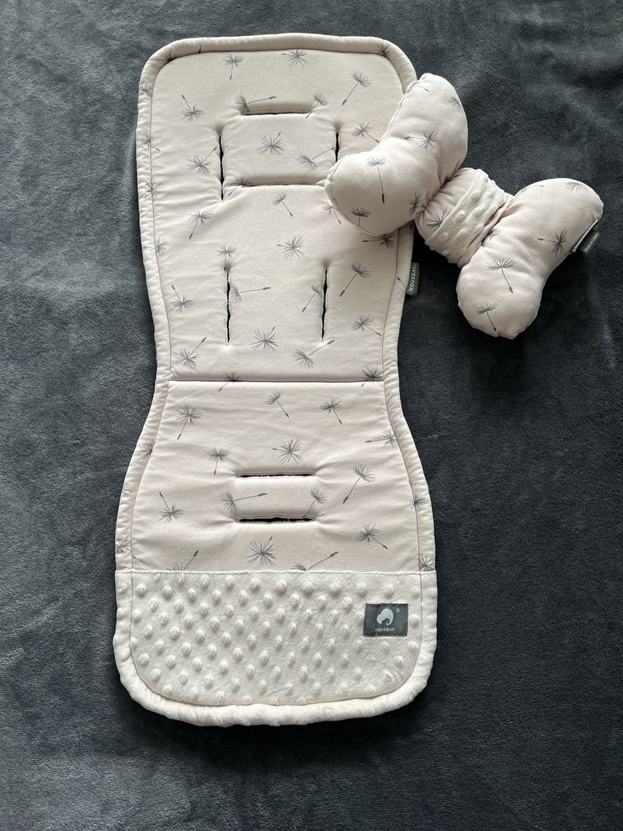 Biancheria da letto: Kinderwagen-Auflage / Padded Stroller Liner & Head Support – Usato da Root venduto da Kametaro