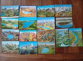 Lot cartes postales suisse