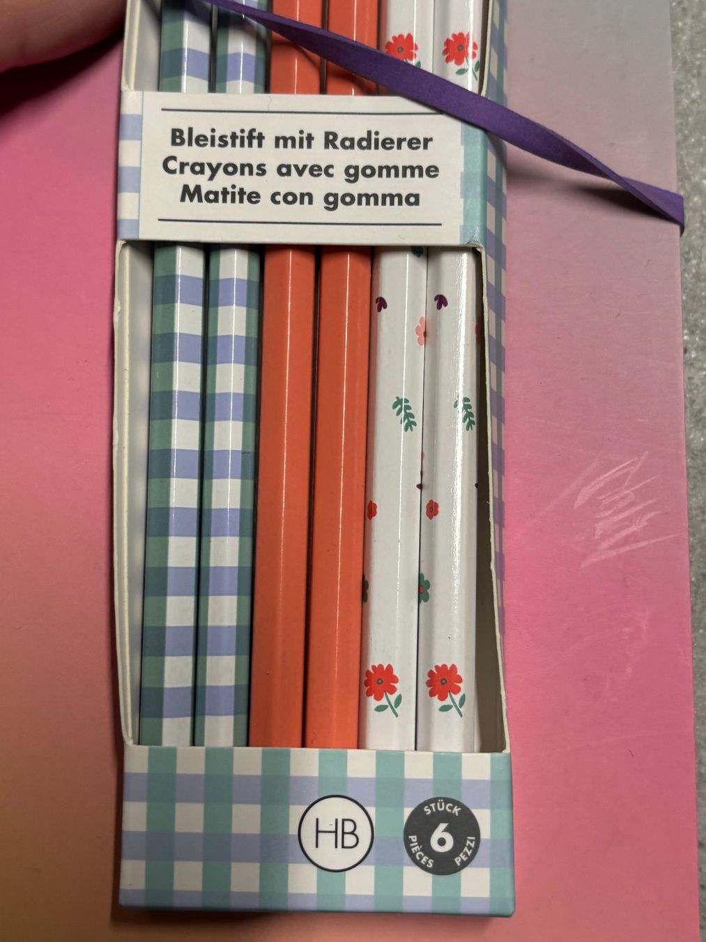 Schreibblöcke: Set cahier et crayon avec gomme neuf – Neu (gemäss Beschreibung) aus Salvenach von gwenwywar 1