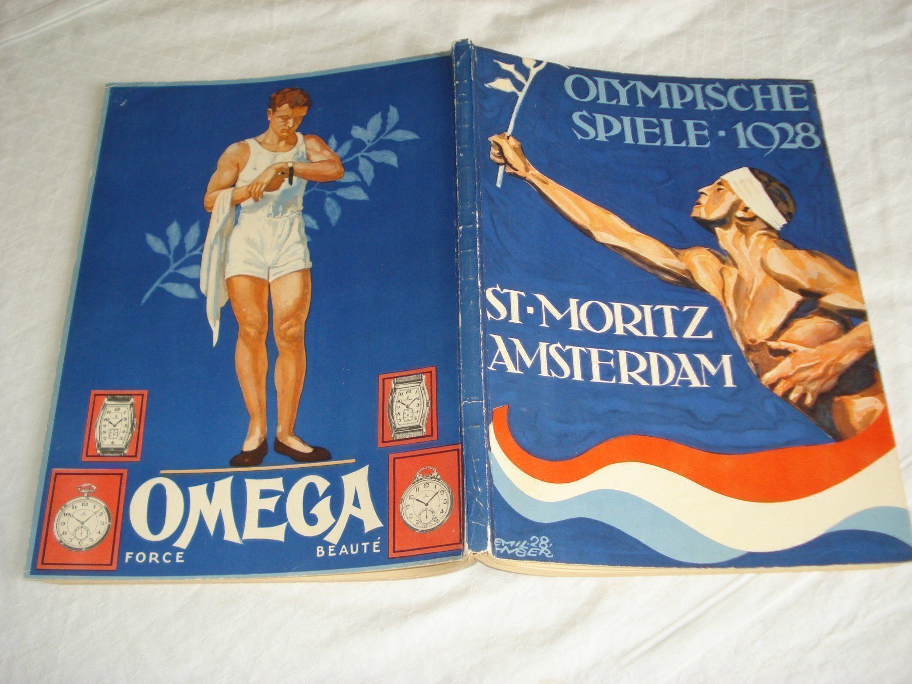 Libri: Buch Olympische Spiele 1928 St.Moritz V. Weber – Usato da Schenkon venduto da Elbarto007