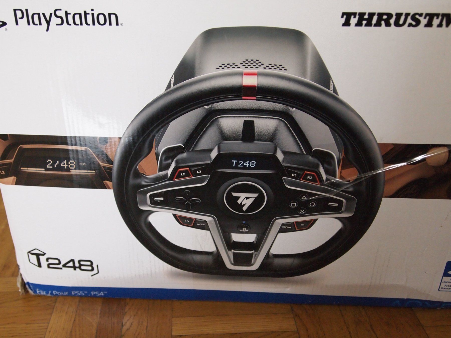 Thrustmaster Controller: Set Volant et Pédales Thrustmaster T248 pour PS4/PS5/PC – Gebraucht aus Plan-Les-Ouates von Sky17 9