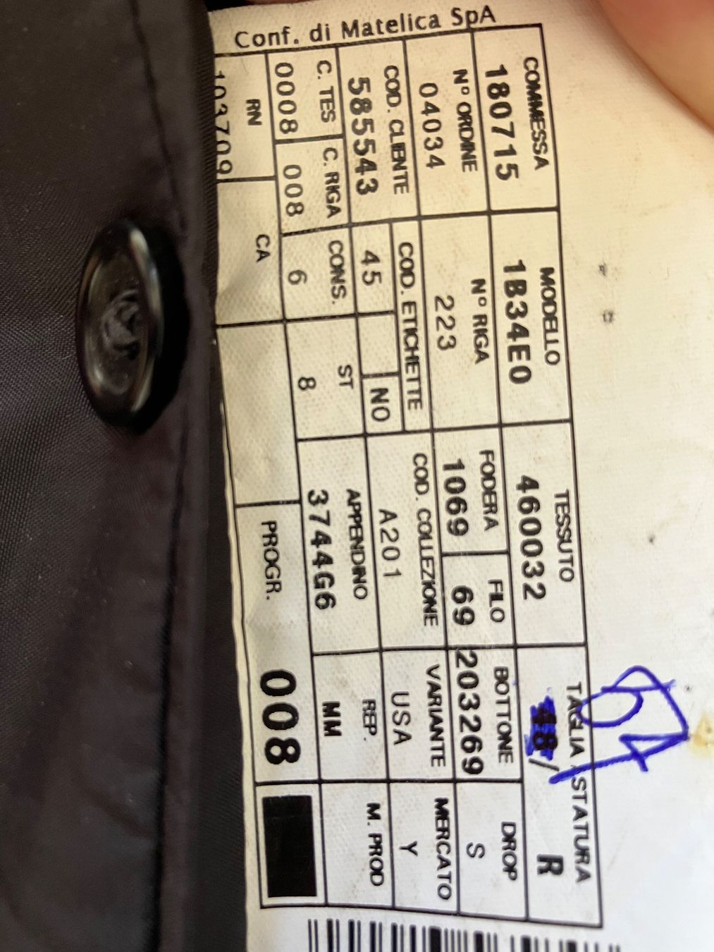Armani Giacche: ARMANI Sakko Gr 54 – Nuovo (secondo la descrizione) da Huttwil venduto da Badi369 7