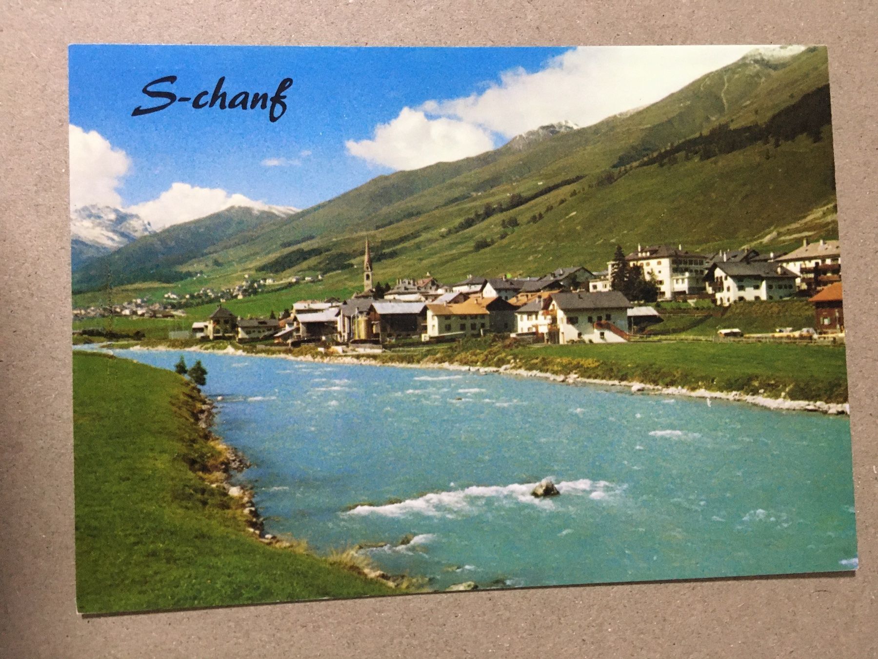 Cartoline postali: S-chanf Graubünden – Usato da Küttigen venduto da Melisch1000