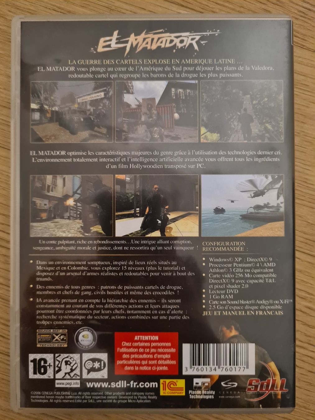 Giochi: El Matador (French) - PC – Usato da Carouge GE venduto da Gasco 1