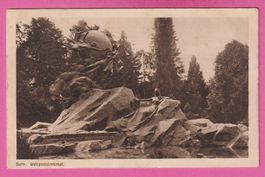 Bern Weltpostdenkmal gel 1914 Städtebilder Serie II Bern