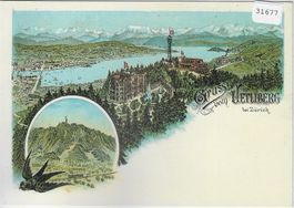 Gruss vom Uetliberg - Repro