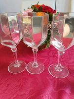 6 Rotwein Gläser Verspiegelungen