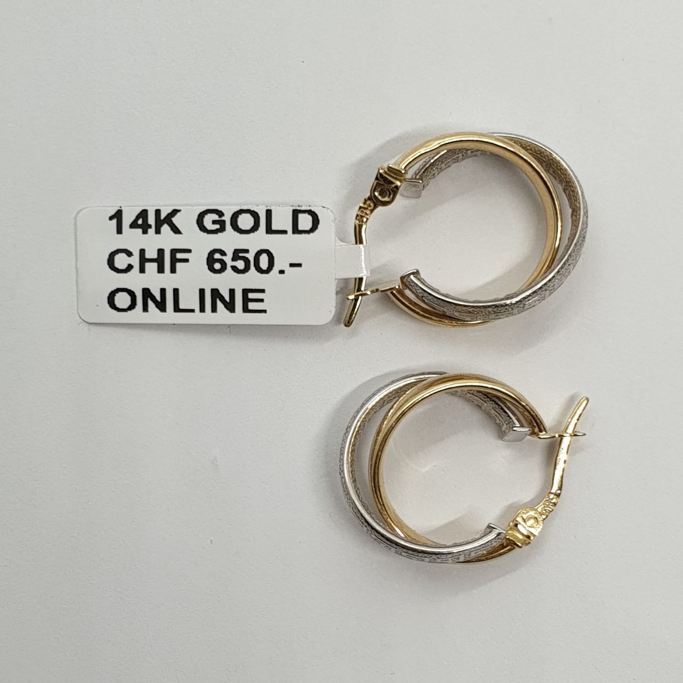 Orecchini pendenti & Orecchini a lobo: Echt 14K Gold Ohrringe – Usato da Luzern venduto da Goldhaus-Luzern 3