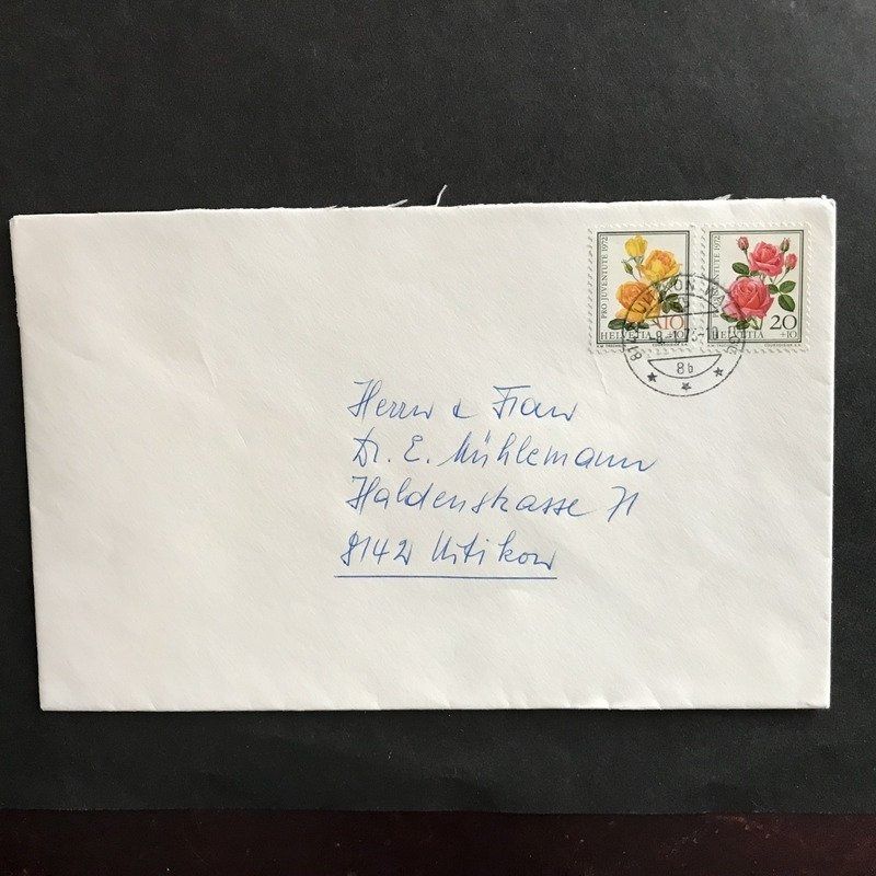 Alle Briefmarken: PJ 240/1 a. Brief gest. UITIKON-WALDEGG 8.1.73 – Gebraucht aus Uitikon Waldegg von Gooddeal05