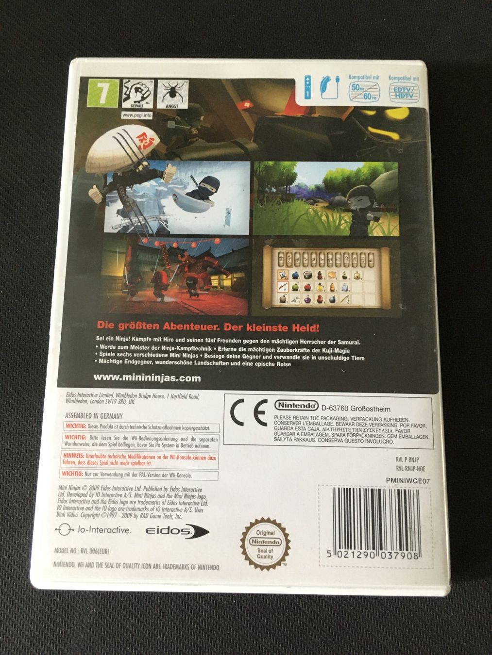 Nintendo Giochi: Mini Ninja's für Nintendo Wii – Usato da St.Gallen venduto da sjosjo 1