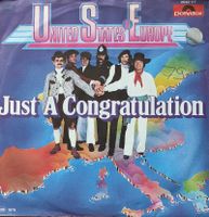 Vinyl-Single United States Of Europe - Just A Congratulation
