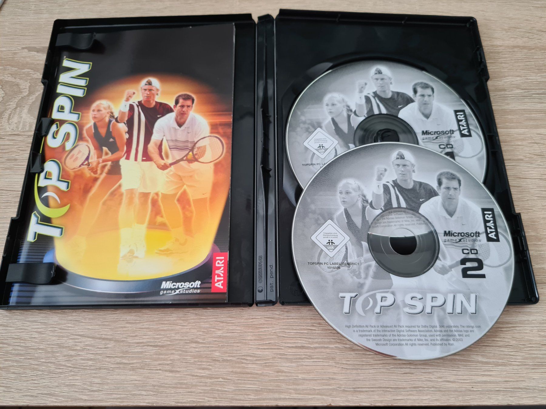 Spiele: Top Spin (2 CD) (Multilanguage Cover) - PC – Gebraucht aus Carouge GE von Gasco 2