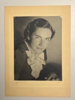 Porträtfoto Lily Flury, 1936 antikes Foto
